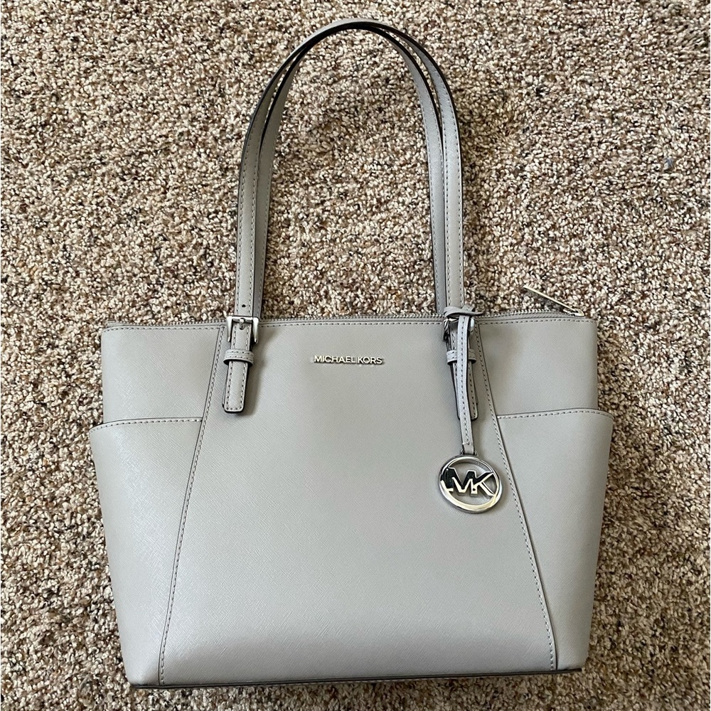 Silver Michael Kors Purse